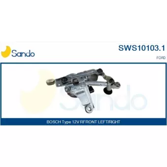 Système de nettoyage des vitres avant droit SANDO SWS10103.1
