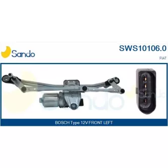 Système de nettoyage des vitres SANDO SWS10106.0