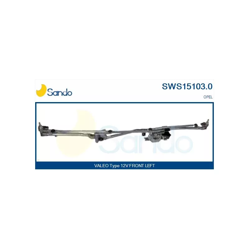 Système de nettoyage des vitres SANDO SWS15103.0