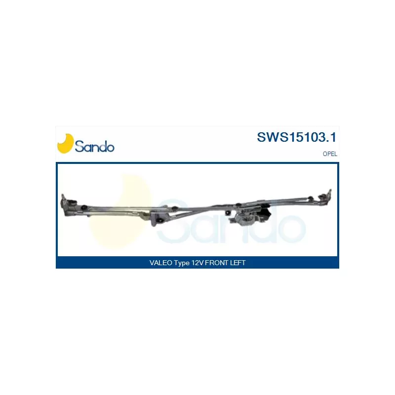 Système de nettoyage des vitres SANDO SWS15103.1