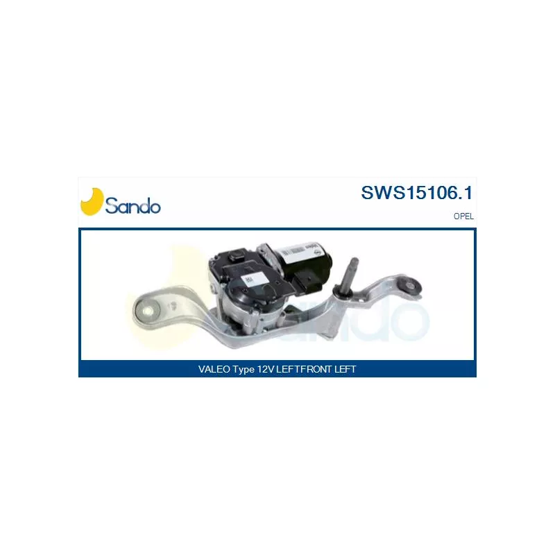 Système de nettoyage des vitres avant gauche SANDO SWS15106.1