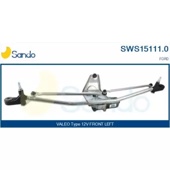Système de nettoyage des vitres SANDO SWS15111.0