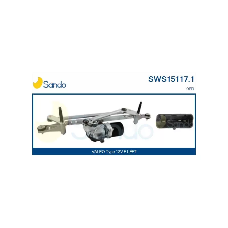 Système de nettoyage des vitres SANDO SWS15117.1