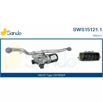 Système de nettoyage des vitres SANDO SWS15121.1