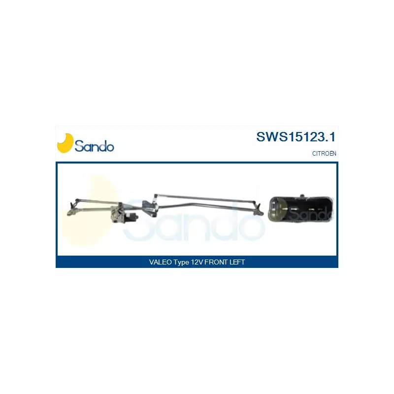 Système de nettoyage des vitres SANDO SWS15123.1
