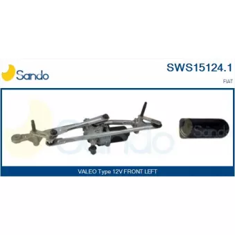 Système de nettoyage des vitres SANDO SWS15124.1