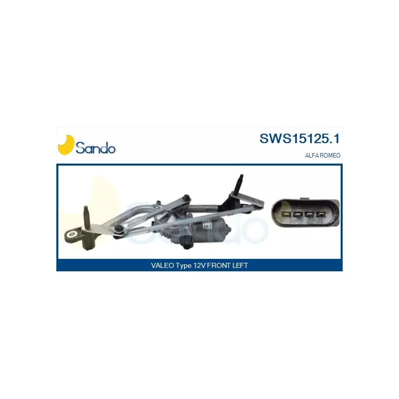 Système de nettoyage des vitres SANDO SWS15125.1