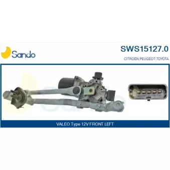 Système de nettoyage des vitres SANDO SWS15127.0