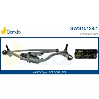 Système de nettoyage des vitres SANDO SWS15128.1
