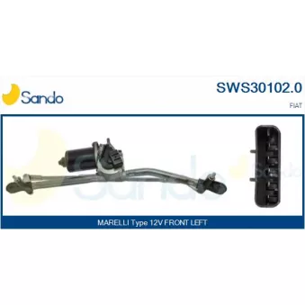 Système de nettoyage des vitres SANDO SWS30102.0