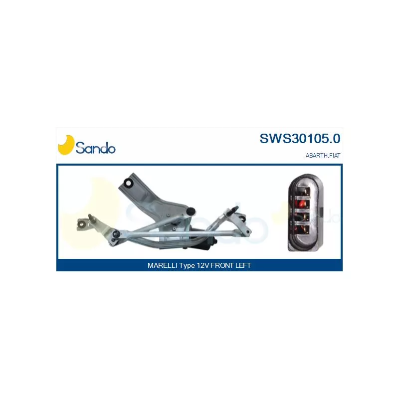 Système de nettoyage des vitres SANDO SWS30105.0