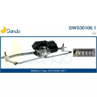 Système de nettoyage des vitres SANDO SWS30106.1