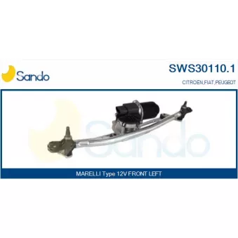 Système de nettoyage des vitres SANDO SWS30110.1