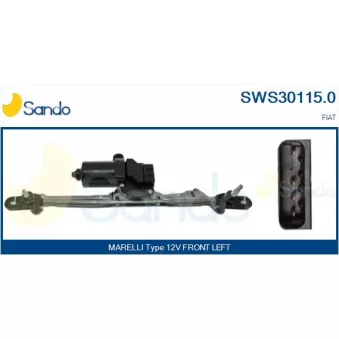 Système de nettoyage des vitres SANDO SWS30115.0