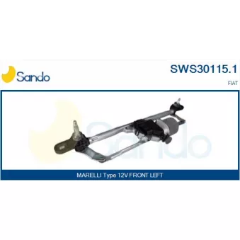 Système de nettoyage des vitres SANDO SWS30115.1