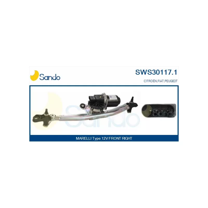 Système de nettoyage des vitres SANDO SWS30117.1