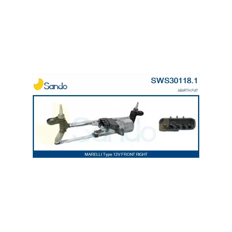 Système de nettoyage des vitres SANDO SWS30118.1