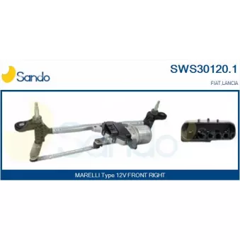 Système de nettoyage des vitres SANDO SWS30120.1