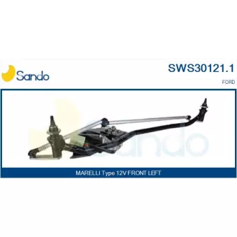 Système de nettoyage des vitres SANDO SWS30121.1