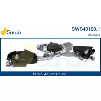 Système de nettoyage des vitres SANDO SWS40100.1