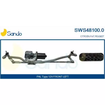 Système de nettoyage des vitres SANDO SWS48100.0