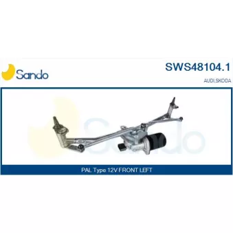 Système de nettoyage des vitres SANDO SWS48104.1