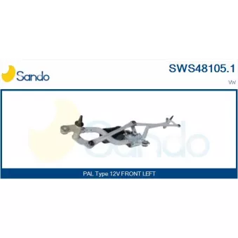 Système de nettoyage des vitres SANDO SWS48105.1