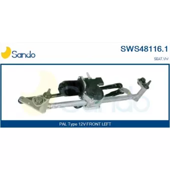 Système de nettoyage des vitres SANDO SWS48116.1