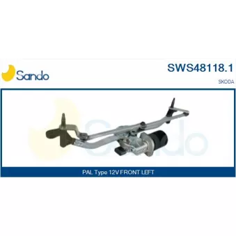 Système de nettoyage des vitres SANDO SWS48118.1