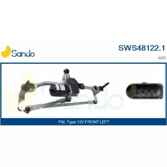Système de nettoyage des vitres SANDO SWS48122.1