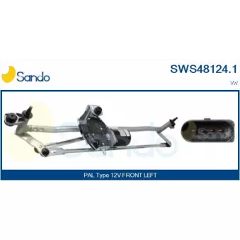 Système de nettoyage des vitres SANDO SWS48124.1