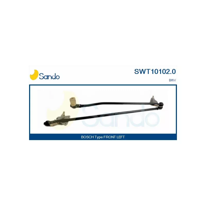 Tringlerie d'essuie-glace SANDO SWT10102.0