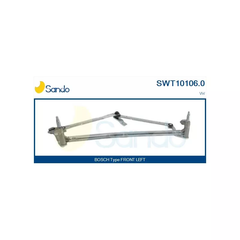 Tringlerie d'essuie-glace SANDO SWT10106.0