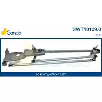Tringlerie d'essuie-glace SANDO SWT10109.0