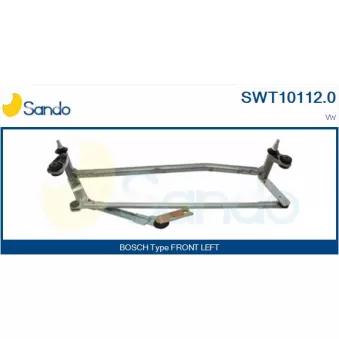 Tringlerie d'essuie-glace SANDO SWT10112.0