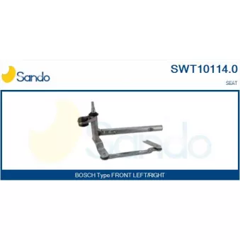 Tringlerie d'essuie-glace SANDO SWT10114.0