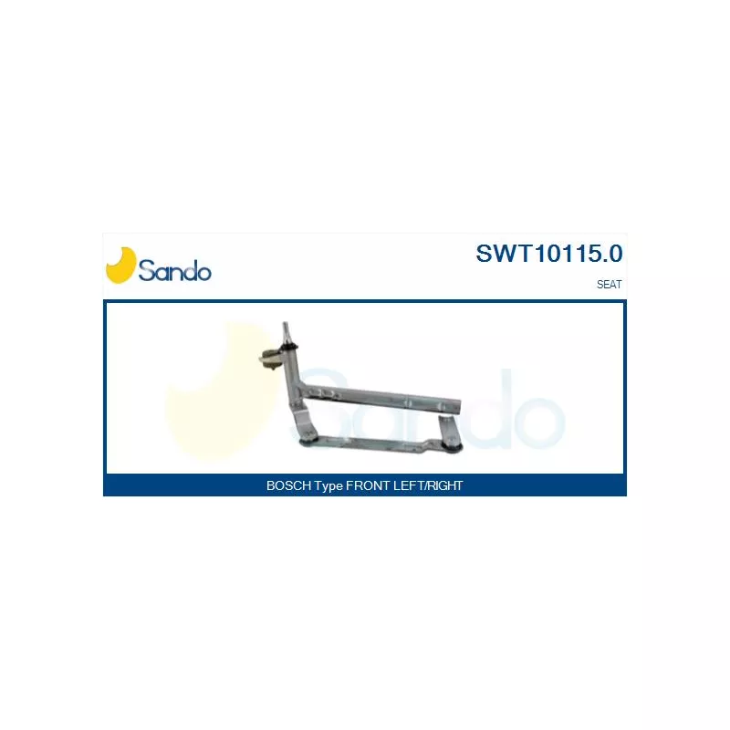 Tringlerie d'essuie-glace SANDO SWT10115.0