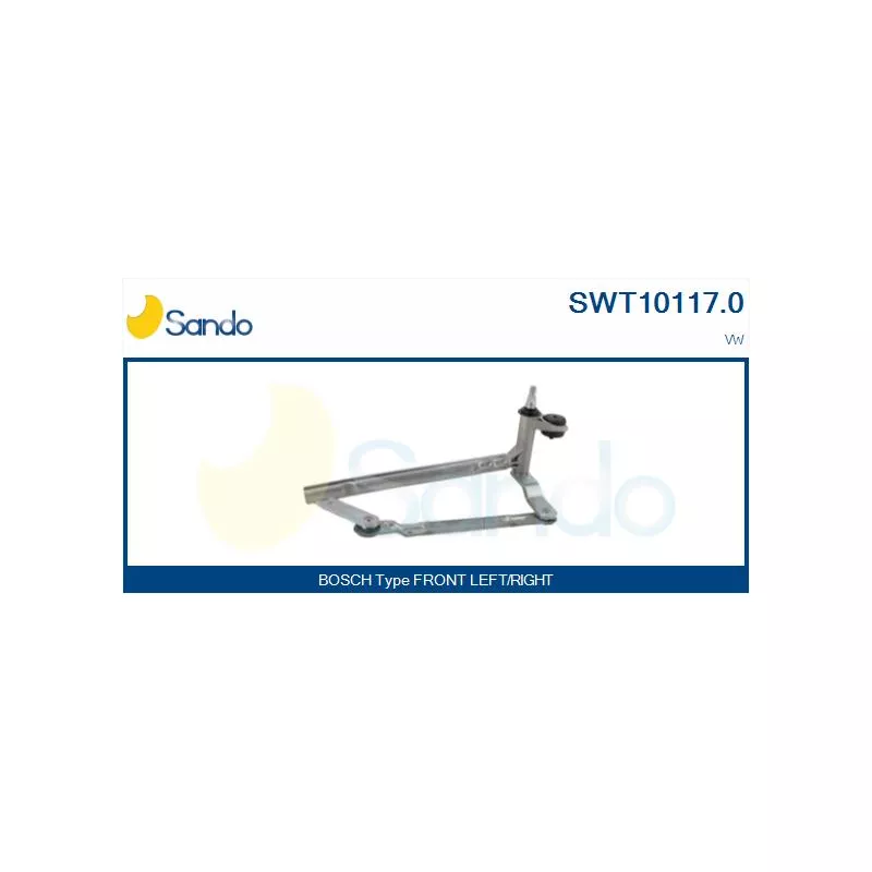 Tringlerie d'essuie-glace SANDO SWT10117.0