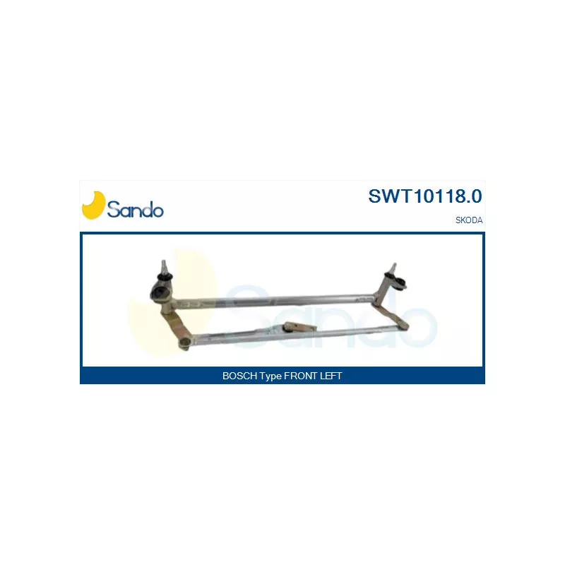Tringlerie d'essuie-glace SANDO SWT10118.0