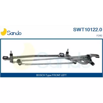 Tringlerie d'essuie-glace SANDO SWT10122.0
