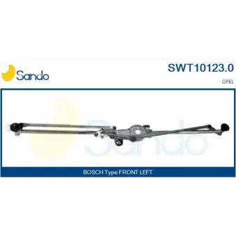 Tringlerie d'essuie-glace SANDO SWT10123.0