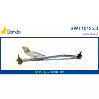 Tringlerie d'essuie-glace SANDO SWT10125.0