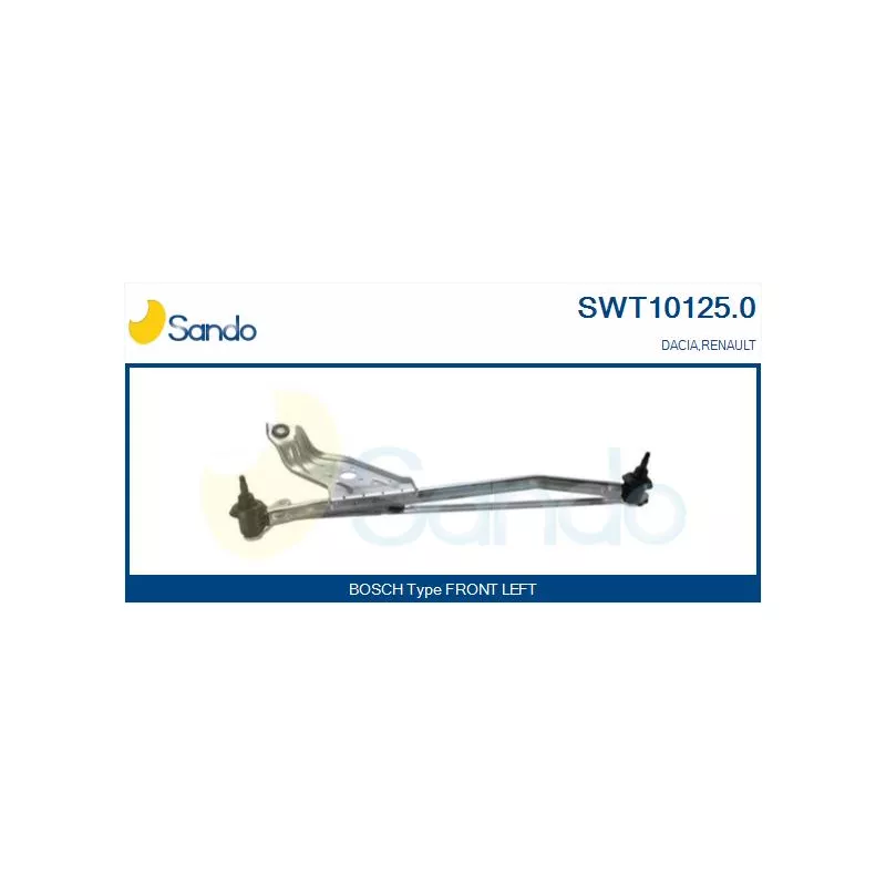 Tringlerie d'essuie-glace SANDO SWT10125.0