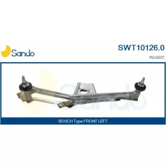 Tringlerie d'essuie-glace SANDO SWT10126.0