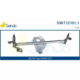 Tringlerie d'essuie-glace SANDO SWT12101.1