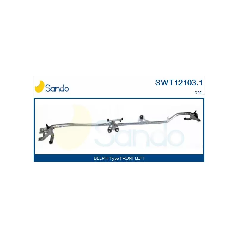 Tringlerie d'essuie-glace SANDO SWT12103.1