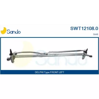 Tringlerie d'essuie-glace SANDO SWT12108.0