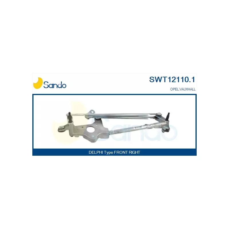 Tringlerie d'essuie-glace SANDO SWT12110.1
