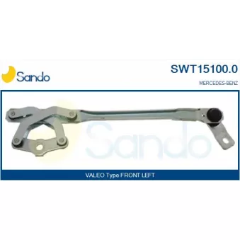 Tringlerie d'essuie-glace SANDO SWT15100.0