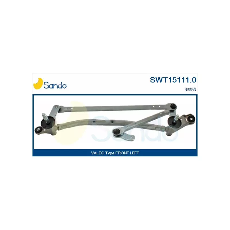 Tringlerie d'essuie-glace SANDO SWT15111.0